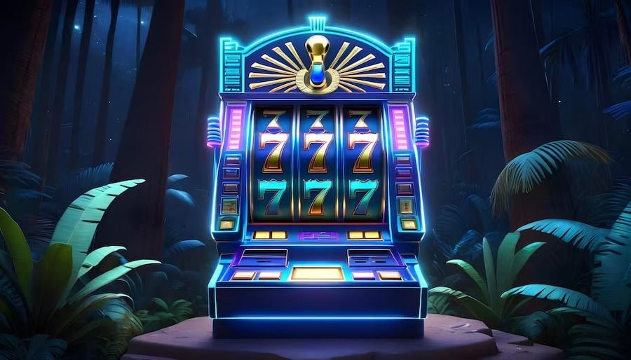 Layar bonus Jurassic Kingdom menampilkan putaran gratis dan fitur pengganda di sinardewa